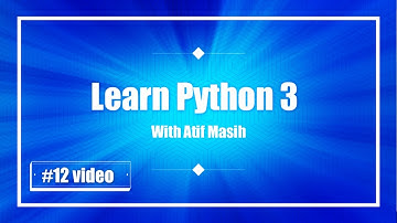 12th video Strings formatting in python 3 using jupyter notebook by Atif Masih