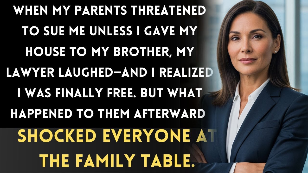 My Parents Demanded I Give My House to My Brother or Face a Lawsuit—Then My Lawyer Laughed