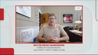 Collingwood: Message from the Mayor: March 20th