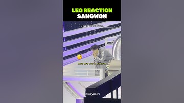 LEO REACTION TO SANGWON 알파드라이브원 #보이즈2플래닛 #ボーイズ2プラネット #ald1 #알파드라이브원 #leeleo #sangwon #alphadriveone