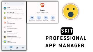 Skit best App Manager | Share , Extract Any Of System App Without Root | skit - manage your apps screenshot 5