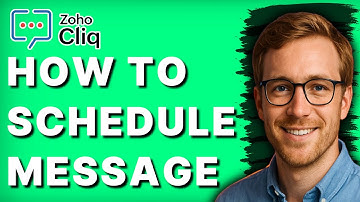 How to Schedule a Message in Zoho Cliq [2025 Guide]