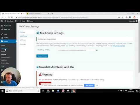 Linking Mailchimp & Gravity Forms