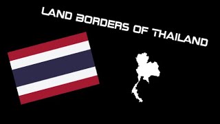 Flag Animation But Its Only The Countries That Border Thailand