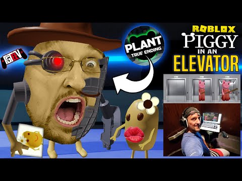 I Am Mr P In Roblox Piggy Gaming In An Elevator Fgteev S Chapter 12 Plant True Ending Youtube - piggy chapter fgteev roblox