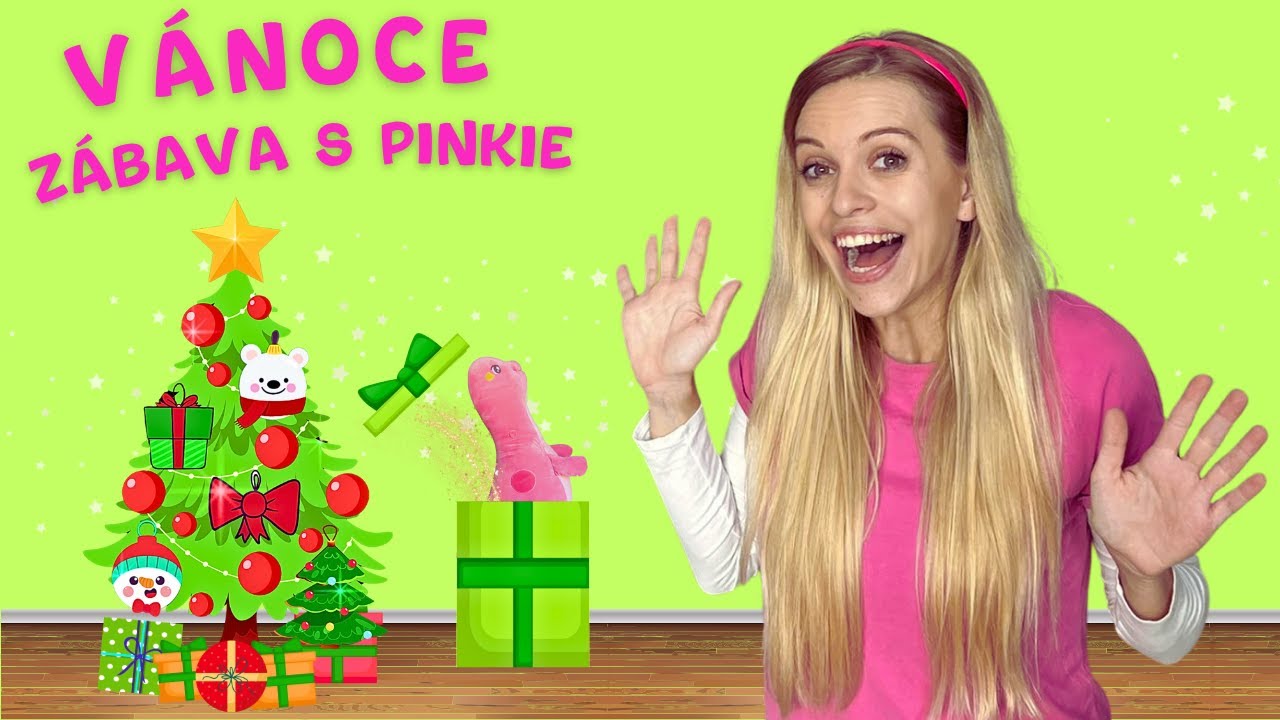 Dinosauří Dárek - Zábavné Vánoce - Vánoční Stromeček - Vánoční Zábava pro Nejmenší