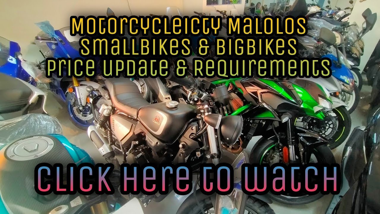 Bigbikes and Smallbikes Price Update ( Click here to watch )