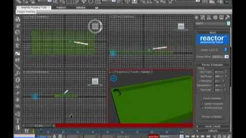 pool game in 3ds max 2010 tutorial , part 2 - Tutorial