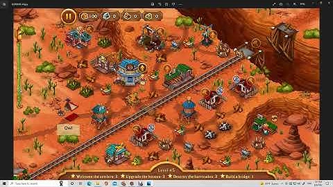 Golden Rails: Small Town Story CE Owl Location Level 45