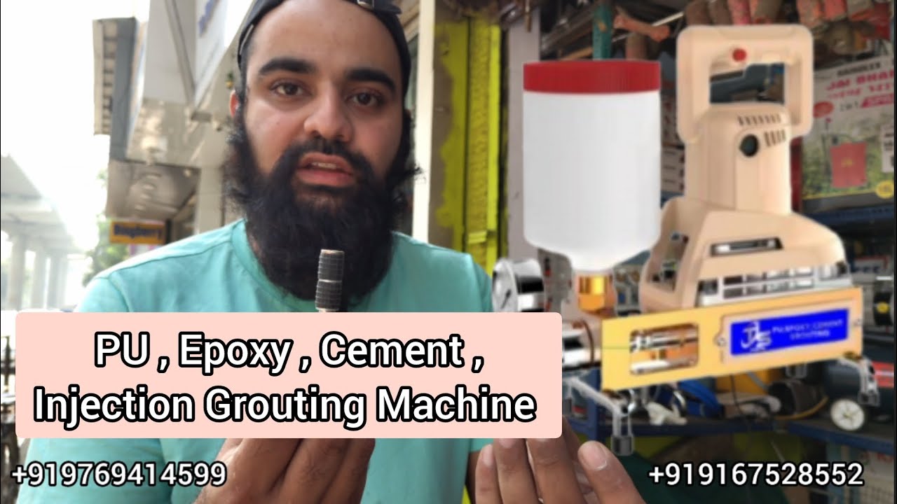 All in one Machine PU Injection Grouting Cement Injection Grouting