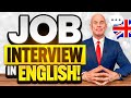 English Job Interview Skills Quiz