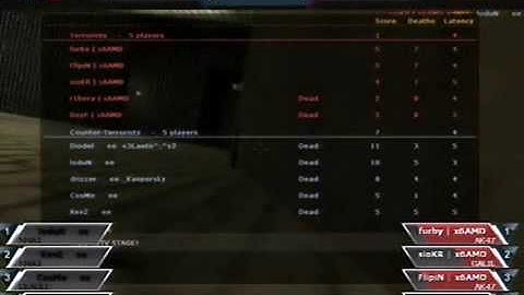 2008GF:CS 08 match:eSports-Eu VS X6tence.AMD