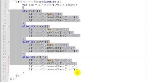 Jquery Password Strength Check System part 3