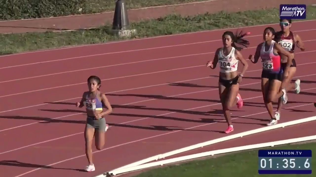5000m femeninos. COPA NL 2024.