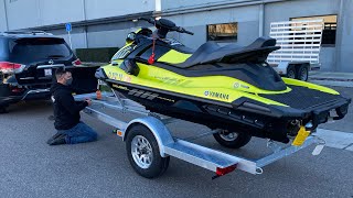 Amerika' da Jet Ski !!! Ilk gunu. Oncesi Sonrasi Ve Rodaj. 2021 Yamaha VX1800 HO