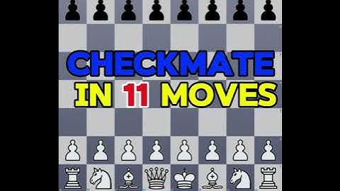 Checkmate In Just 11 Moves With Scotch Gambit Chess Traps.