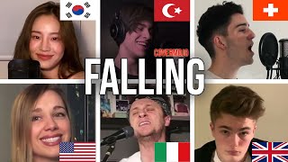 Who Sang It Best - Trevor Daniel - Falling (UK,US,South Korea,Italy,Turkey,Switzerland) Cover Resimi