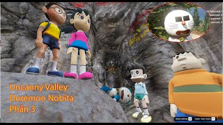GTA 5 Mod - Nobita Xuka Xeko Chaien Cứu Được Doremon Và Đụng Độ Uncanny Valley ( Phần 3 )