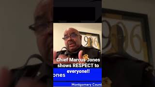 Chief Marcus Jones, explains how he and Officers working a diverse community show everyone respect!