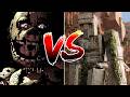 SPRINGTRAP VS OVERPOWERED GOLEMS! | Minecraft FNAF Battle