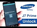 Unlock Samsung J7 Prime SIM Network Unlock PIN Blocked Enter PUK Samsung J7 Prime Unlock Code