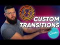FREE Custom Transitions in Canva [Canva for Streamers Tutorial]