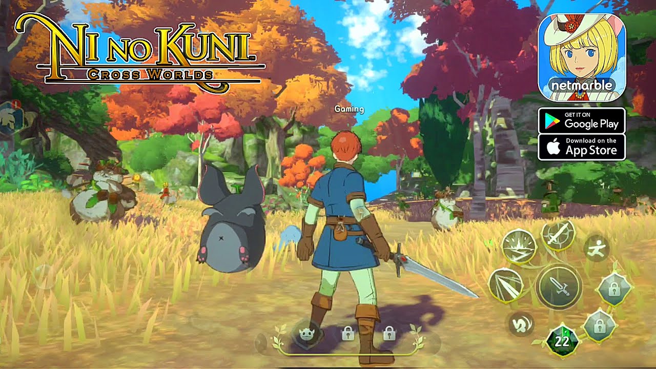 Ni no Kuni: Cross Worlds - MMORPG | Official Launch Gameplay (Android/IOS)  - YouTube