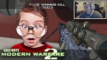 THE COOLEST KID EVER RETURNS! - MW2 Trickshotting ft. Zapzei