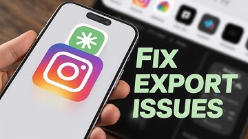 How to Resolve Export Issues in Instagram Edits