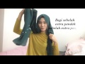 Six shawl tutorial using Warda by Naelofar Hijab