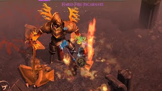 Grim Soul - Cold Elemental Damage Vs Legendary Harid (Harid biggest weakness)