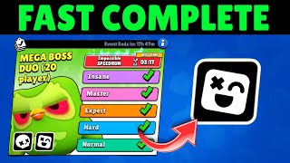 NEW 20 Player Mega Duo Boss : Friendly Fire is On 🔥 Easy win Guide BRAWL STARS