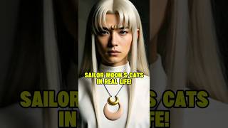 What If Sailor Moon’s Cats Were Real? 🐾 Ultra Realistic Live Action! #livingcartoon #ytshorts #aiart