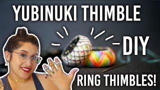 Yubinuki Thimble  DIY Ring Thimble