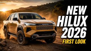 2026 Toyota Hilux First Look | New Design, Interior, Features, Engine & 4x4 Review