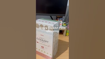 Zebra ClickArt Pens Unboxing