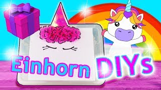 7 Einhorn Geschenkideen für die BFF | mega niedliche Einhorn DIY Ideen zum selber machen | DIY Kids