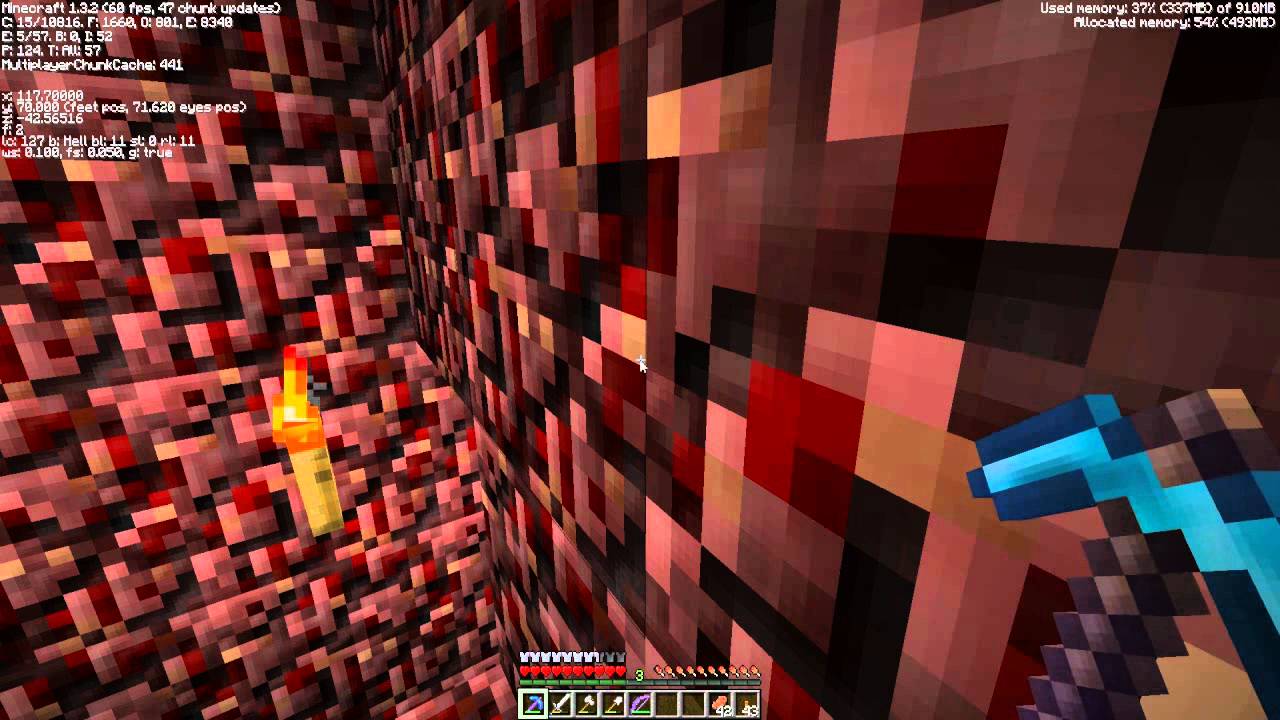 Wonderful World Of Minecraft ReBorn - Ep.22 Nether Hub and Track