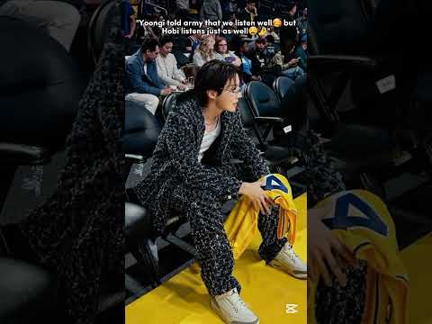 Hobi Listens Army Just As Well Btsshorts Jhope Lajibolala