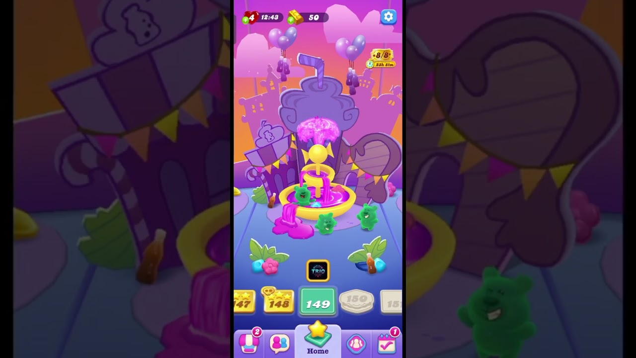 Candy crush soda saga level 148 & 149 | Candy crush 