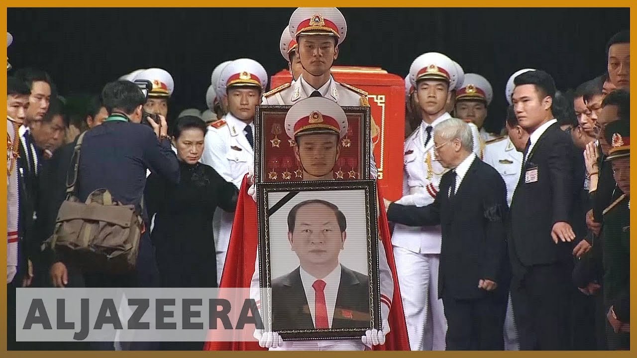 🇻🇳 دفن الرئيس الفيتنامي الراحل في مسقط رأسه | الجزيرة الإنجليزية