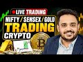 Live Crypto & Gold Analysis and trading || #btc #crypto #gold #forex (Portrait)