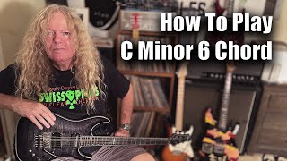 learn c minor 6 chord on guitar