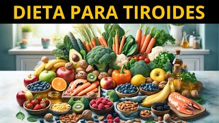 DIETA PARA HIPOTIROIDISMO  recomendaciones dietéticas y suplementos