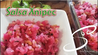 Salsa de Cebolla con Habanero | Salsa Xnipec | Cocina & Vida Saludable