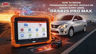 TCM Problem Solved in Minutes! Nissan Sunny + DAS825 PRO MAX 🔥 | DaTo Power!