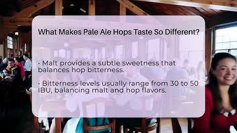 What Makes Pale Ale Hops Taste So Different? - The Pint Guy