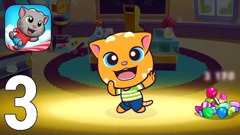 Talking Tom Candy Run Gameplay Walkthrough Part 3 - Ginger Candy Emporium [iOS/Android Games]