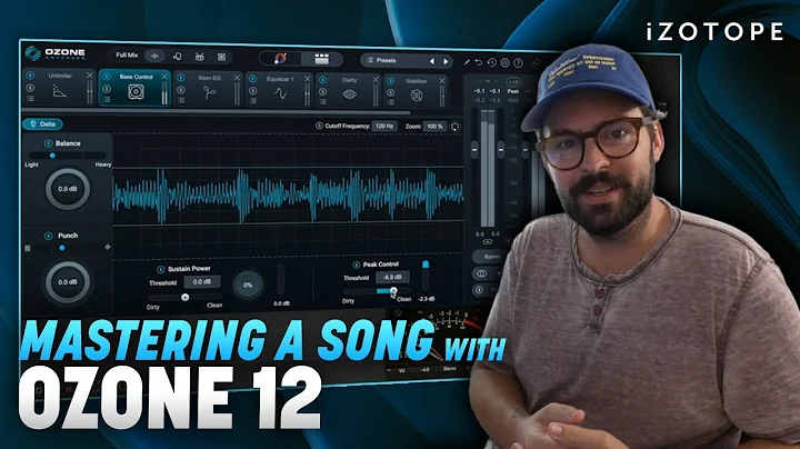 Mastering a song with Ozone 12 | iZotope