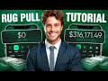 Rug Pull Guide - Launch your coin on Solana and withdraw 15 Sol